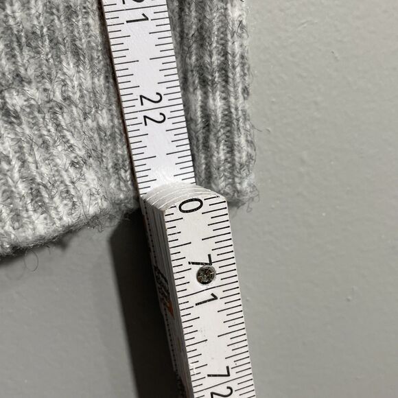 Peyton Primrose Striped Hoodie Sweater Cozy Knit Cardigan, Size Large Brown - Picture 8 of 11